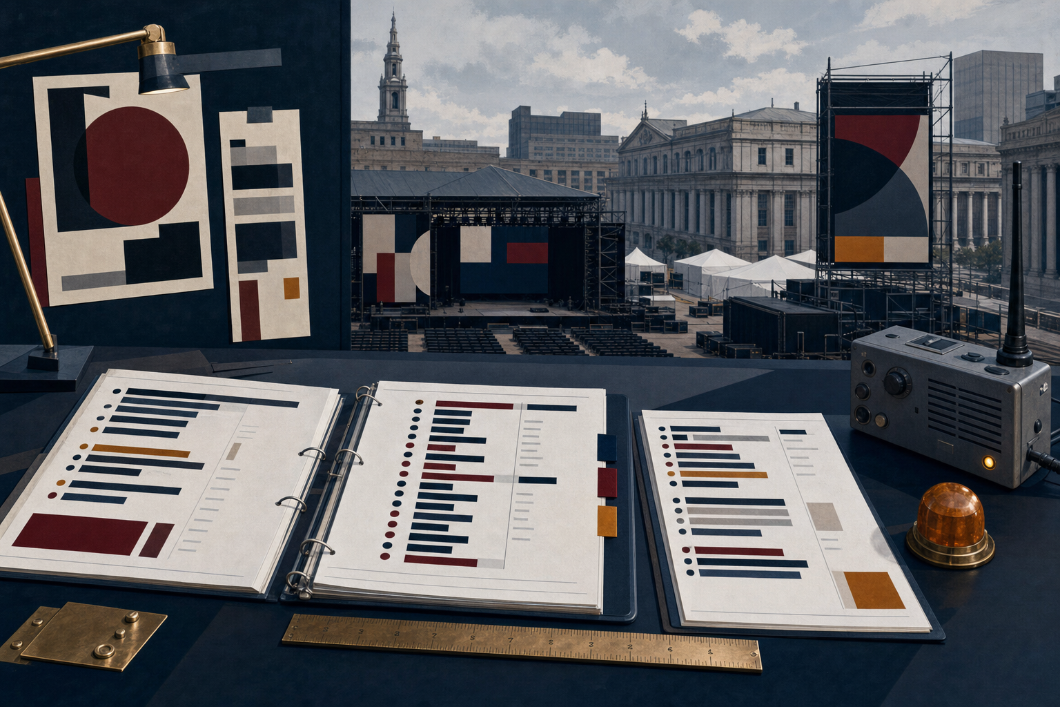 Festival-Day Live Operations, On-Site process